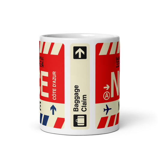 Travel Gift Coffee Mug • NCE Nice • YHM Designs - Image 02