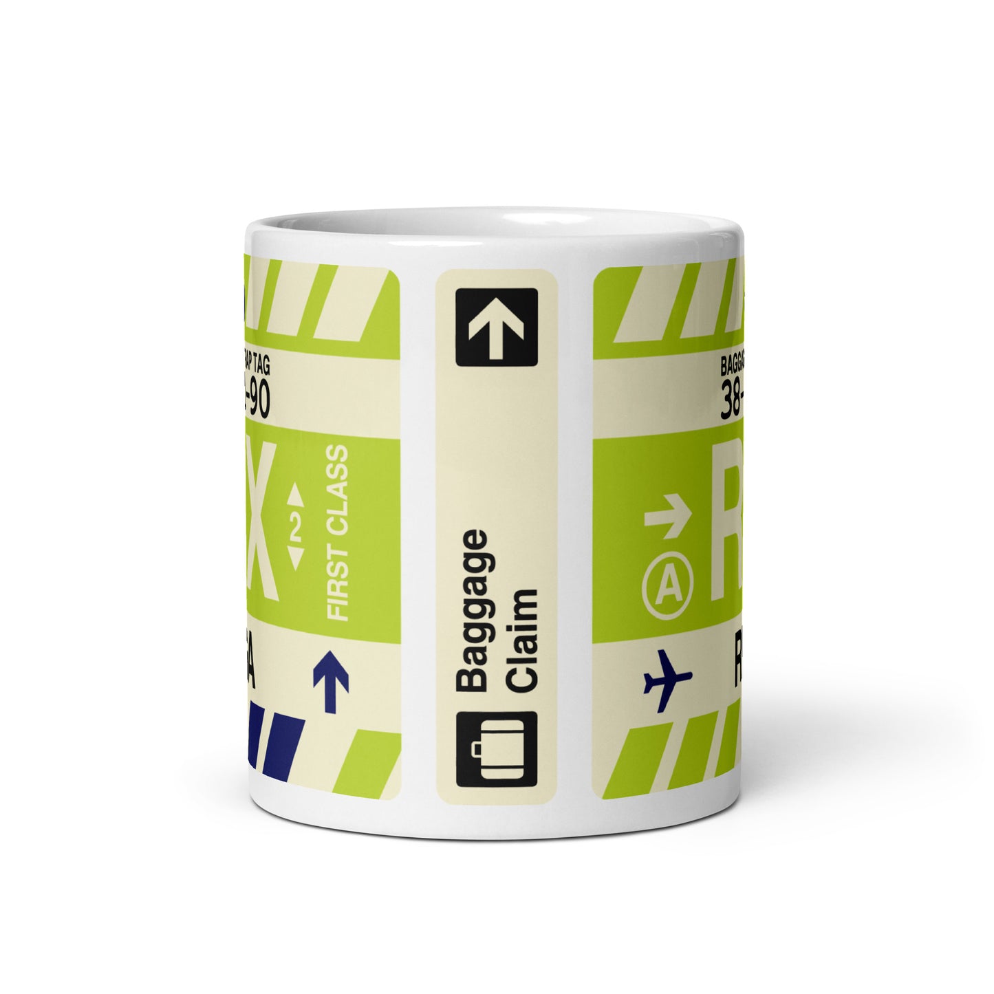 Travel-Themed Coffee Mug • RIX Riga • YHM Designs - Image 02