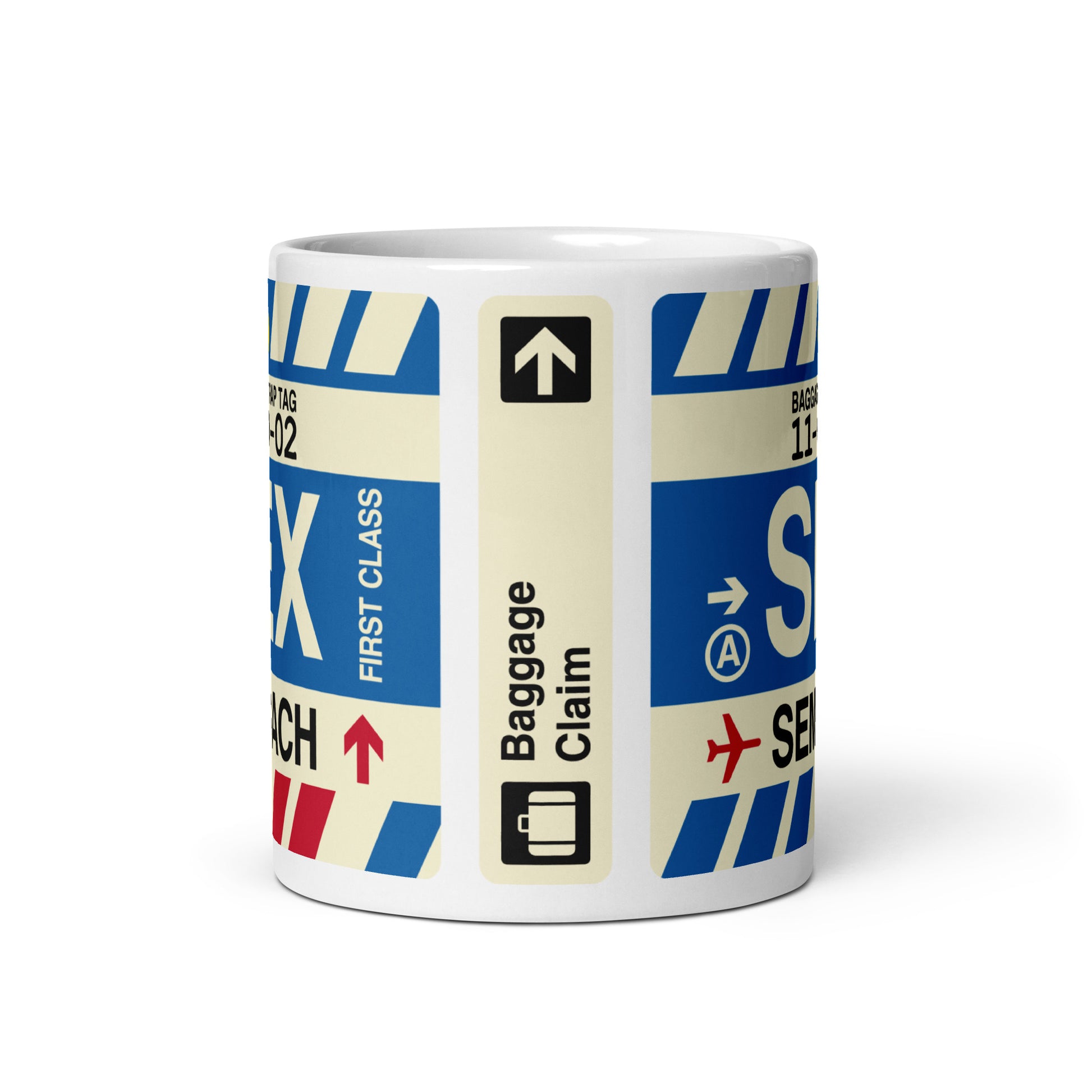 Travel-Themed Coffee Mug • SEX Sembach • YHM Designs - Image 02