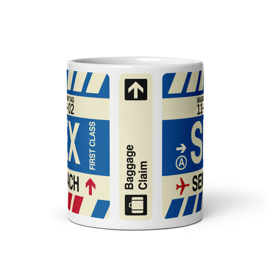 Travel Gift Coffee Mug • SEX Sembach • YHM Designs - Image 02