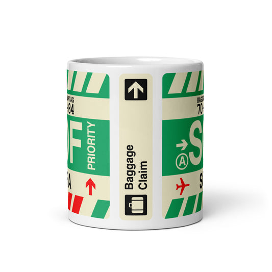 Travel Gift Coffee Mug • SOF Sofia • YHM Designs - Image 02