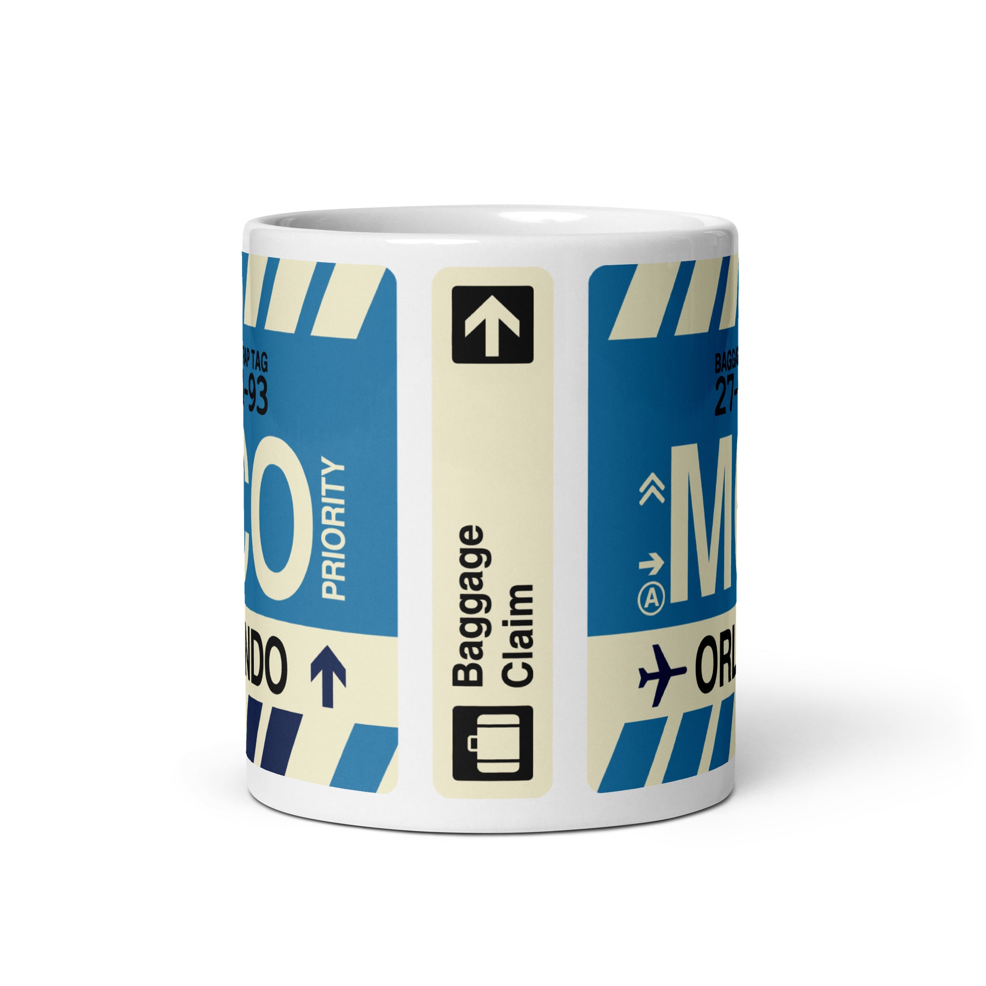 Travel-Themed Coffee Mug • MCO Orlando • YHM Designs - Image 02