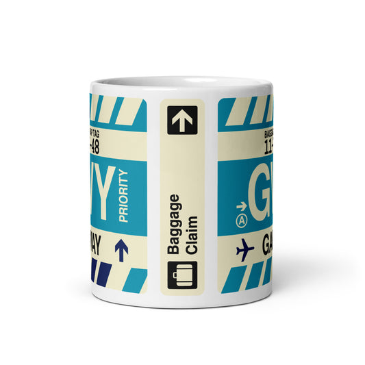Travel Gift Coffee Mug • GWY Galway • YHM Designs - Image 02