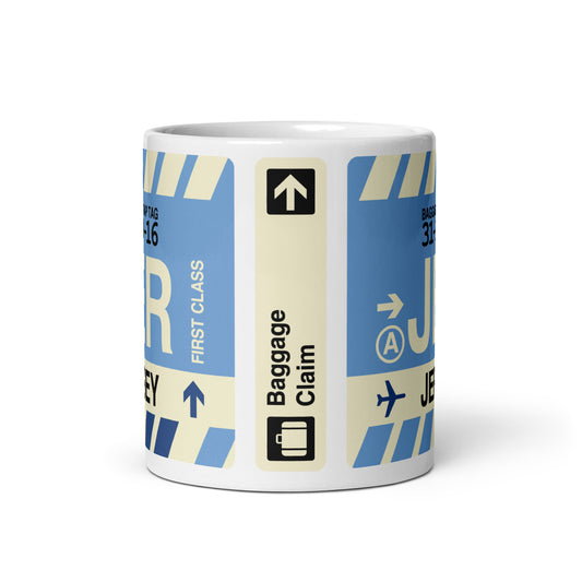 Travel Gift Coffee Mug • JER Jersey • YHM Designs - Image 02