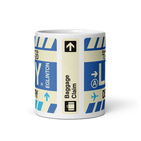 Travel Gift Coffee Mug • LDY Derry • YHM Designs - Image 02