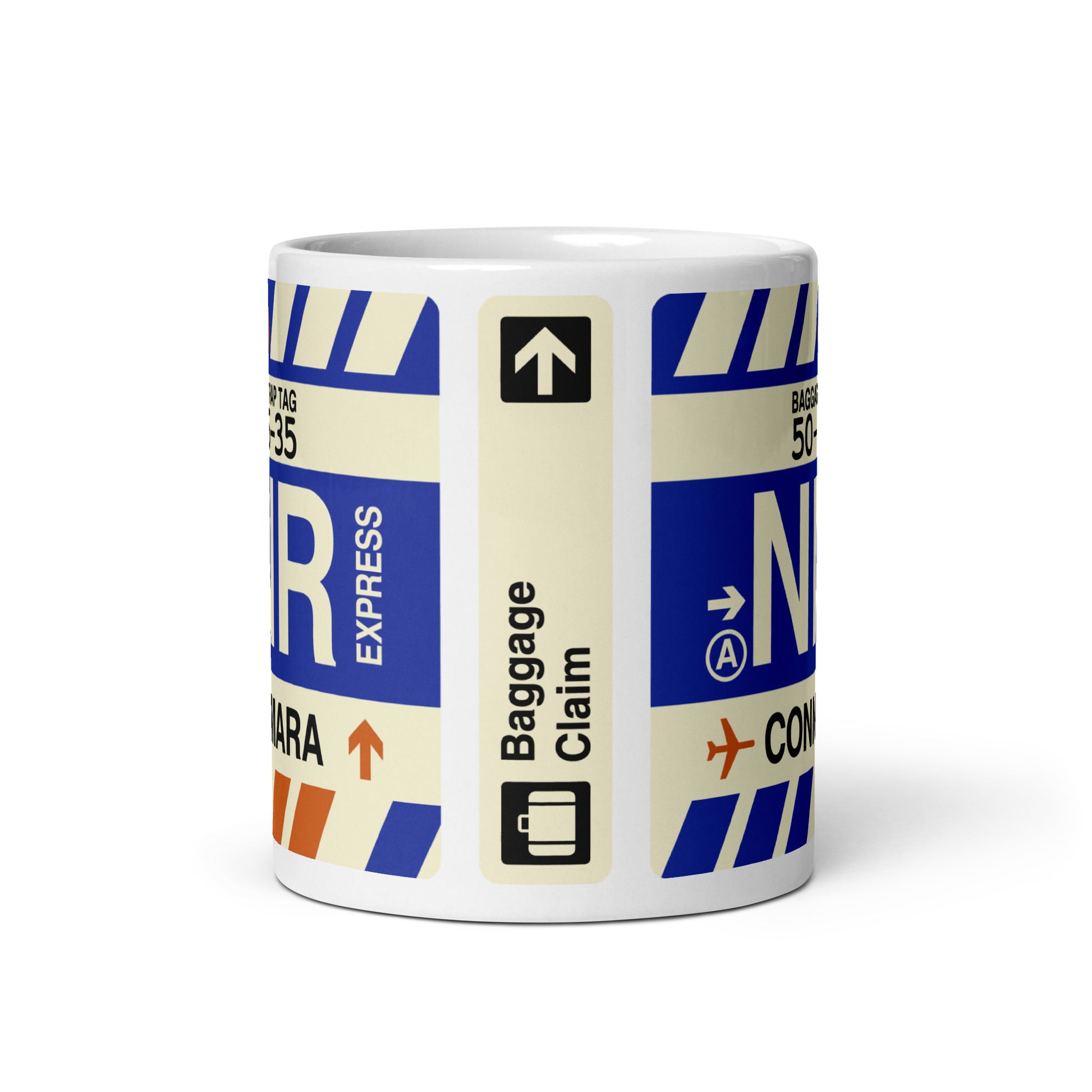 Travel-Themed Coffee Mug • NNR Connemara • YHM Designs - Image 02