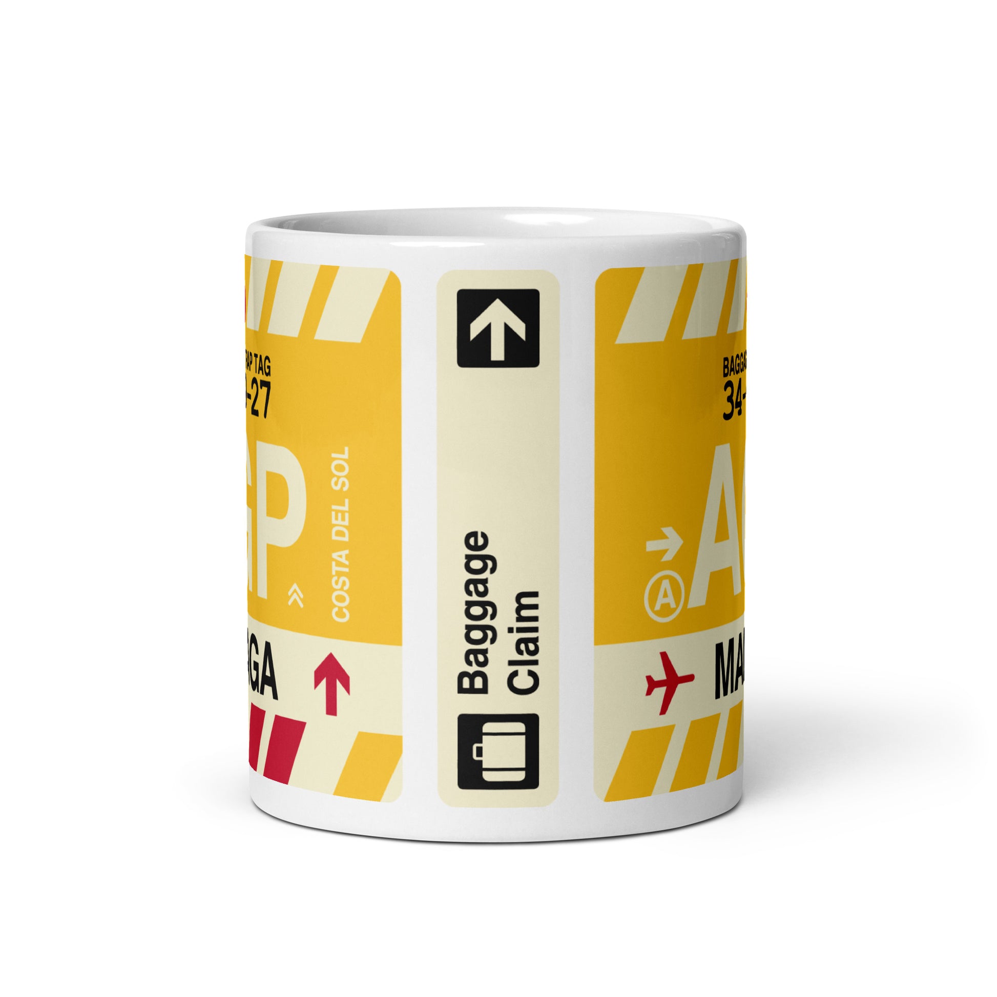 Travel Gift Coffee Mug • AGP Malaga • YHM Designs - Image 02