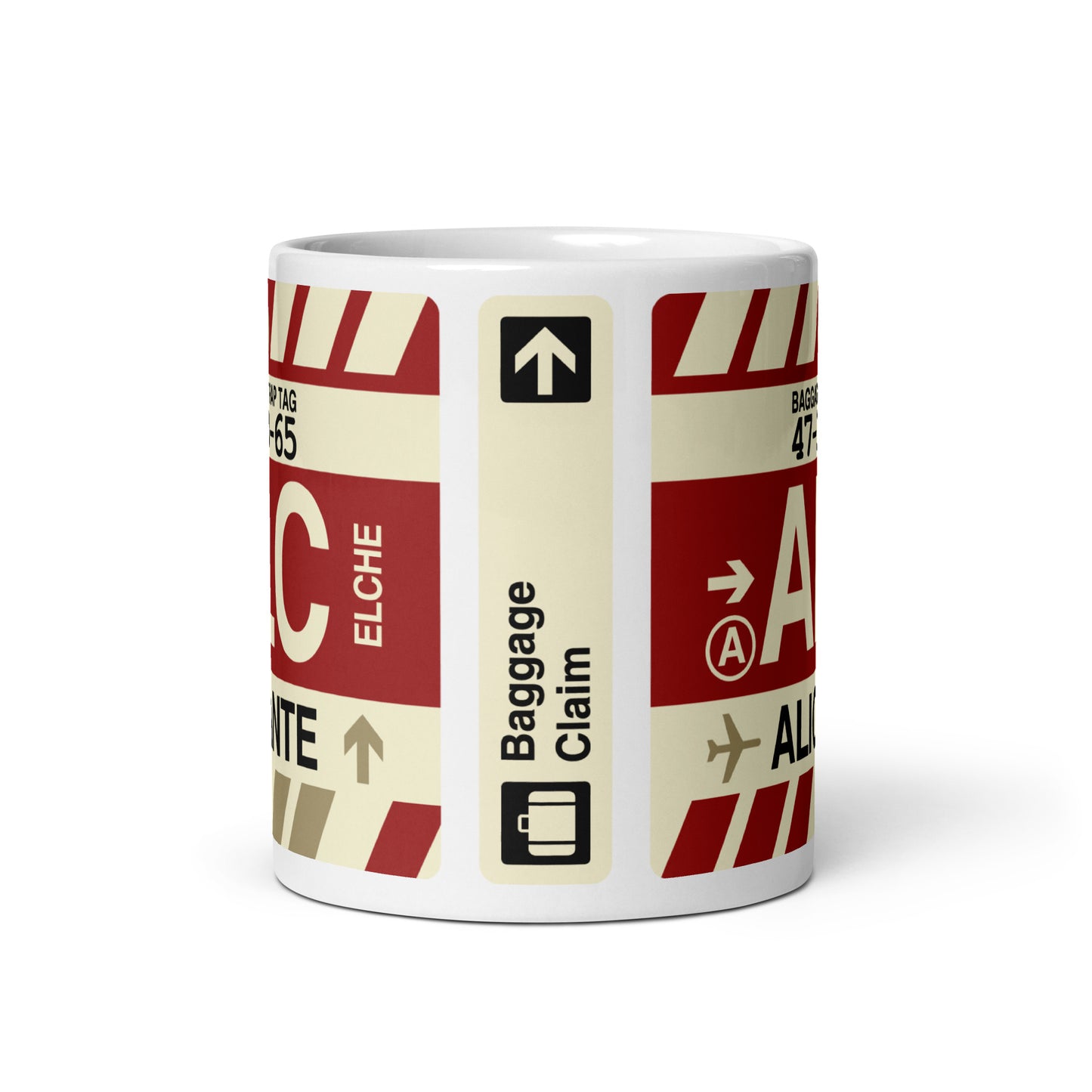 Travel-Themed Coffee Mug • ALC Alicante • YHM Designs - Image 02