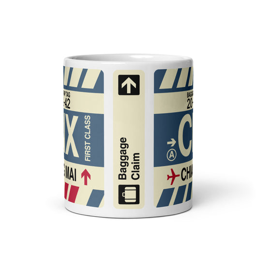 Travel Gift Coffee Mug • CNX Chiang Mai • YHM Designs - Image 02