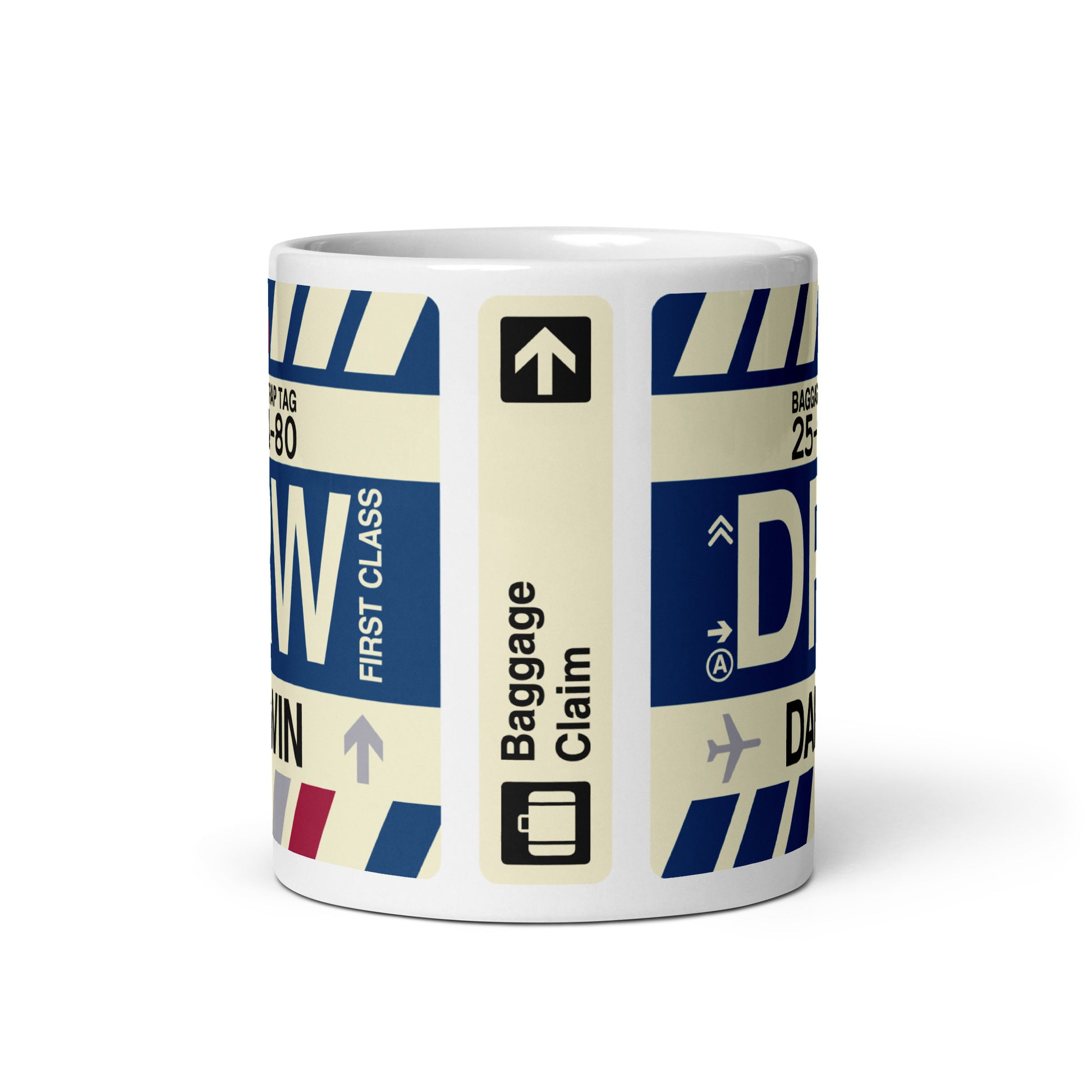 Travel-Themed Coffee Mug • DRW Darwin • YHM Designs - Image 02