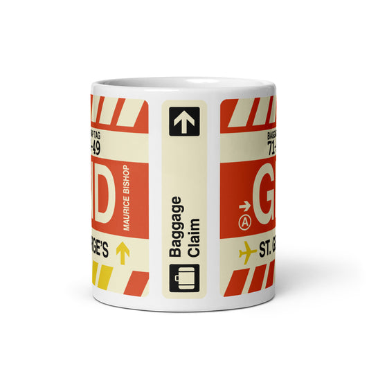 Travel-Themed Coffee Mug • GND St. George's • YHM Designs - Image 02