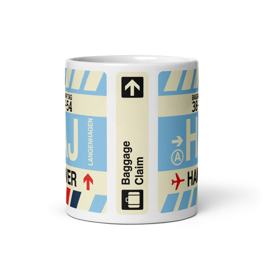 Travel Gift Coffee Mug • HAJ Hanover • YHM Designs - Image 02