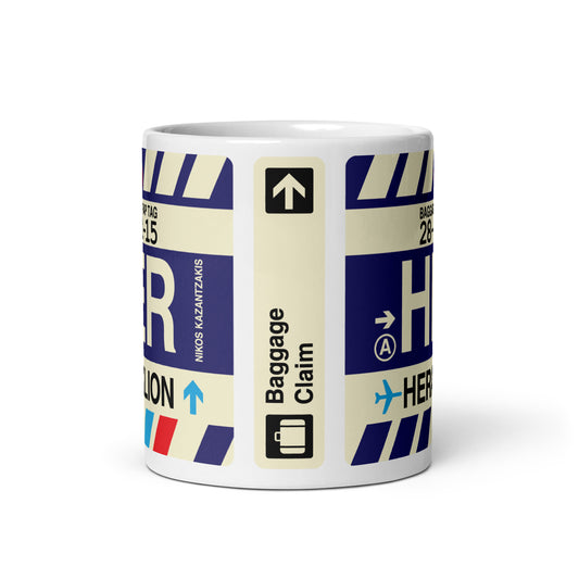 Travel Gift Coffee Mug • HER Heraklion Souvenir • YHM Designs - Image 02