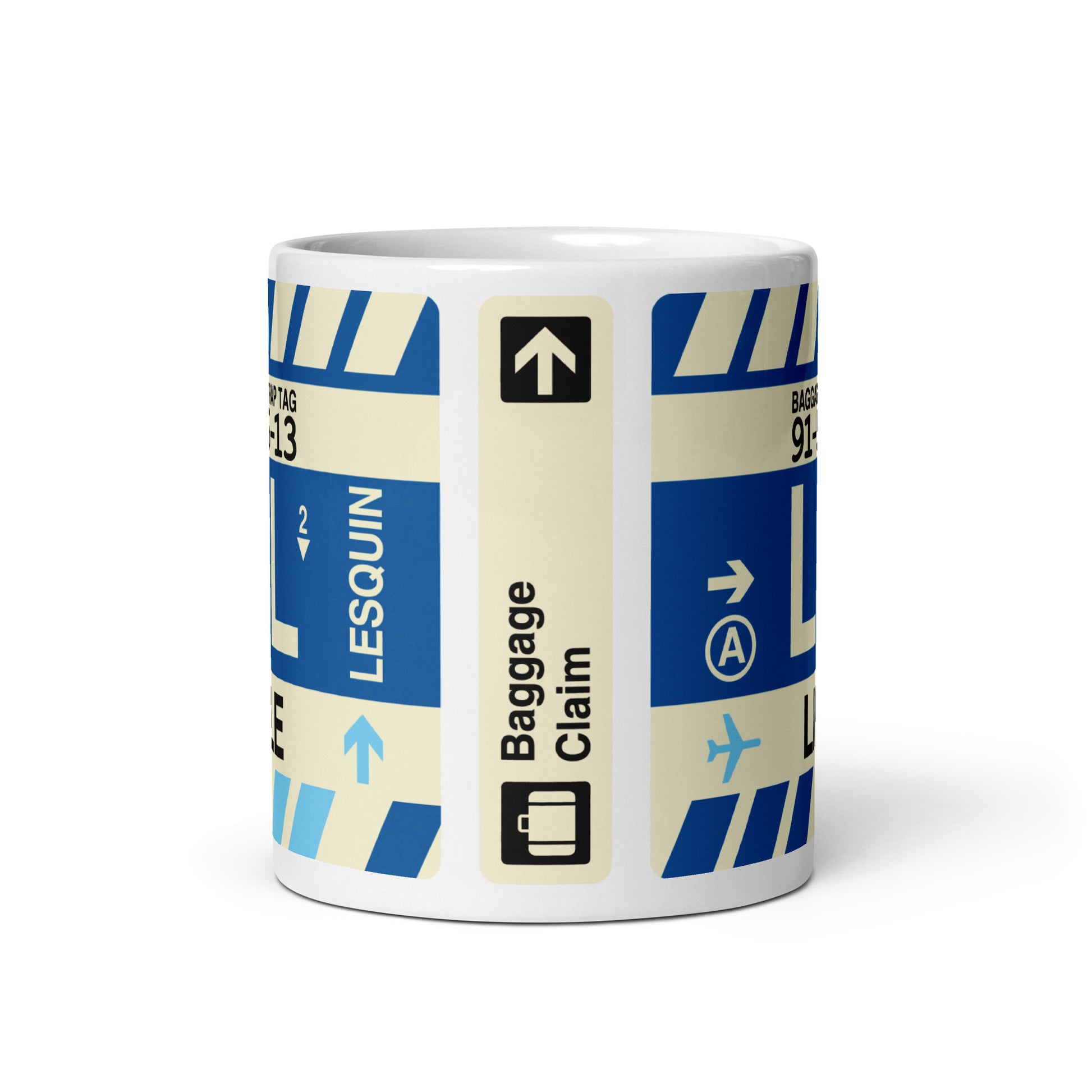 Travel-Themed Coffee Mug • LIL Lille • YHM Designs - Image 02