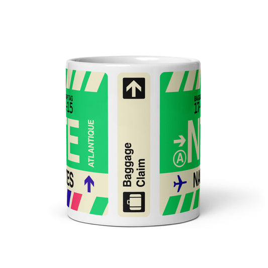 Travel Gift Coffee Mug • NTE Nantes • YHM Designs - Image 02