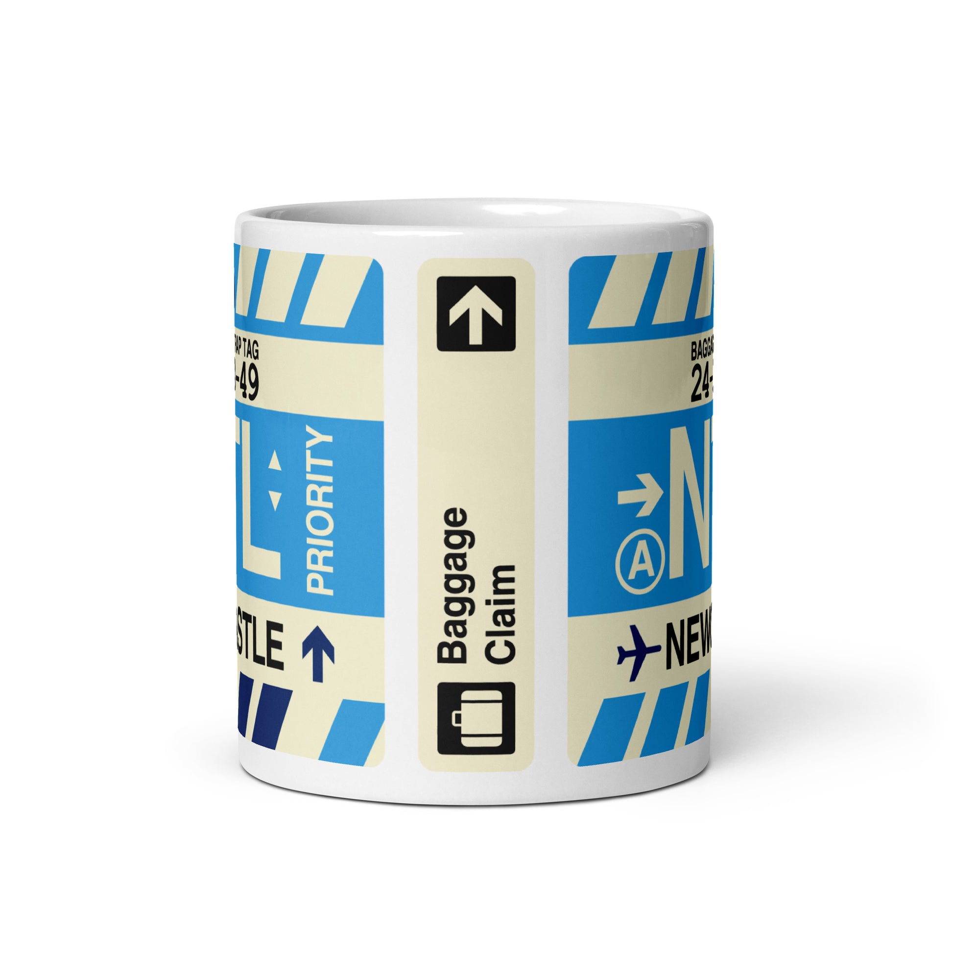 Travel Gift Coffee Mug • NTL Newcastle • YHM Designs - Image 02