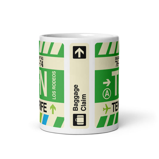 Travel Gift Coffee Mug • TFN Tenerife Souvenir • YHM Designs - Image 02