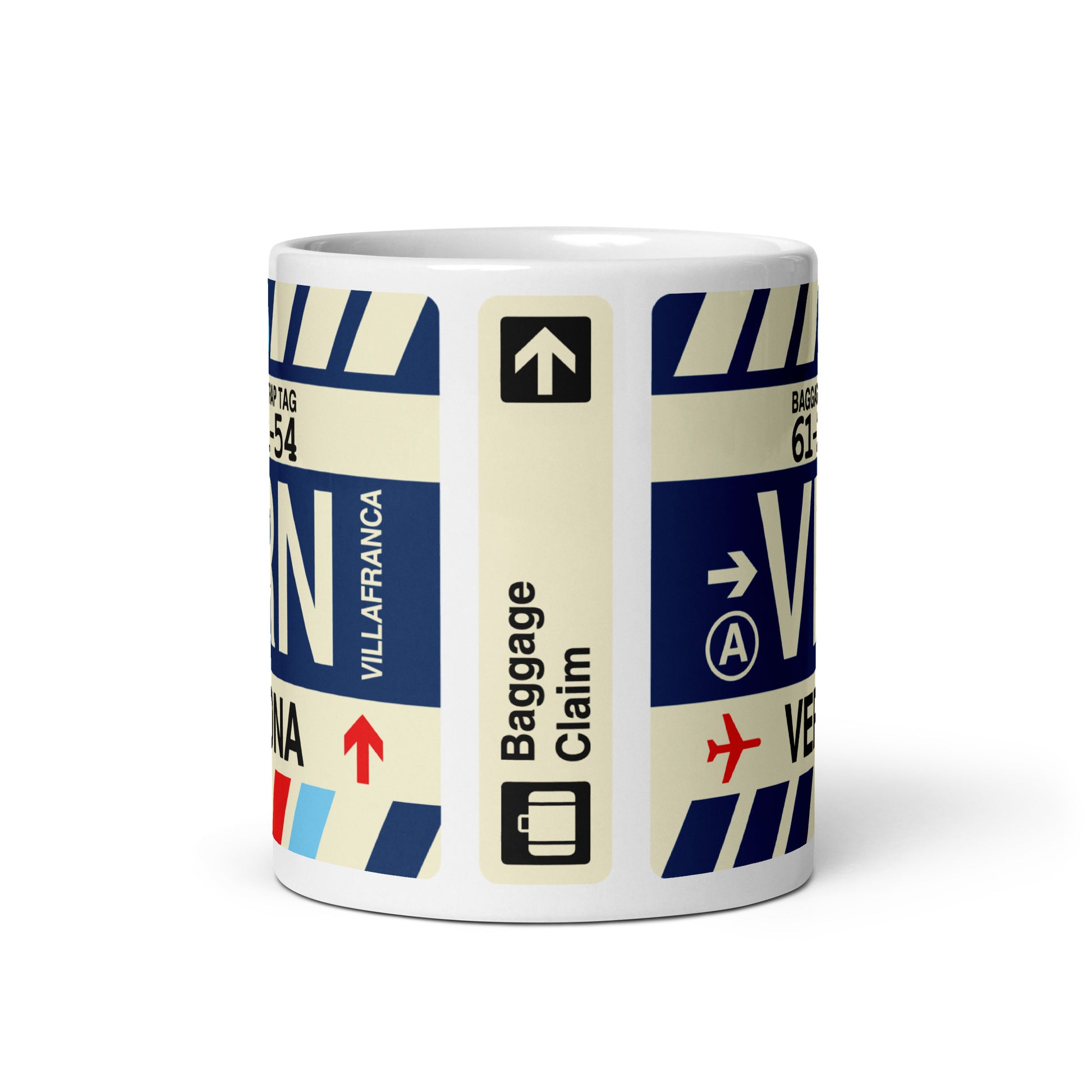 Travel-Themed Coffee Mug • VRN Verona • YHM Designs - Image 02