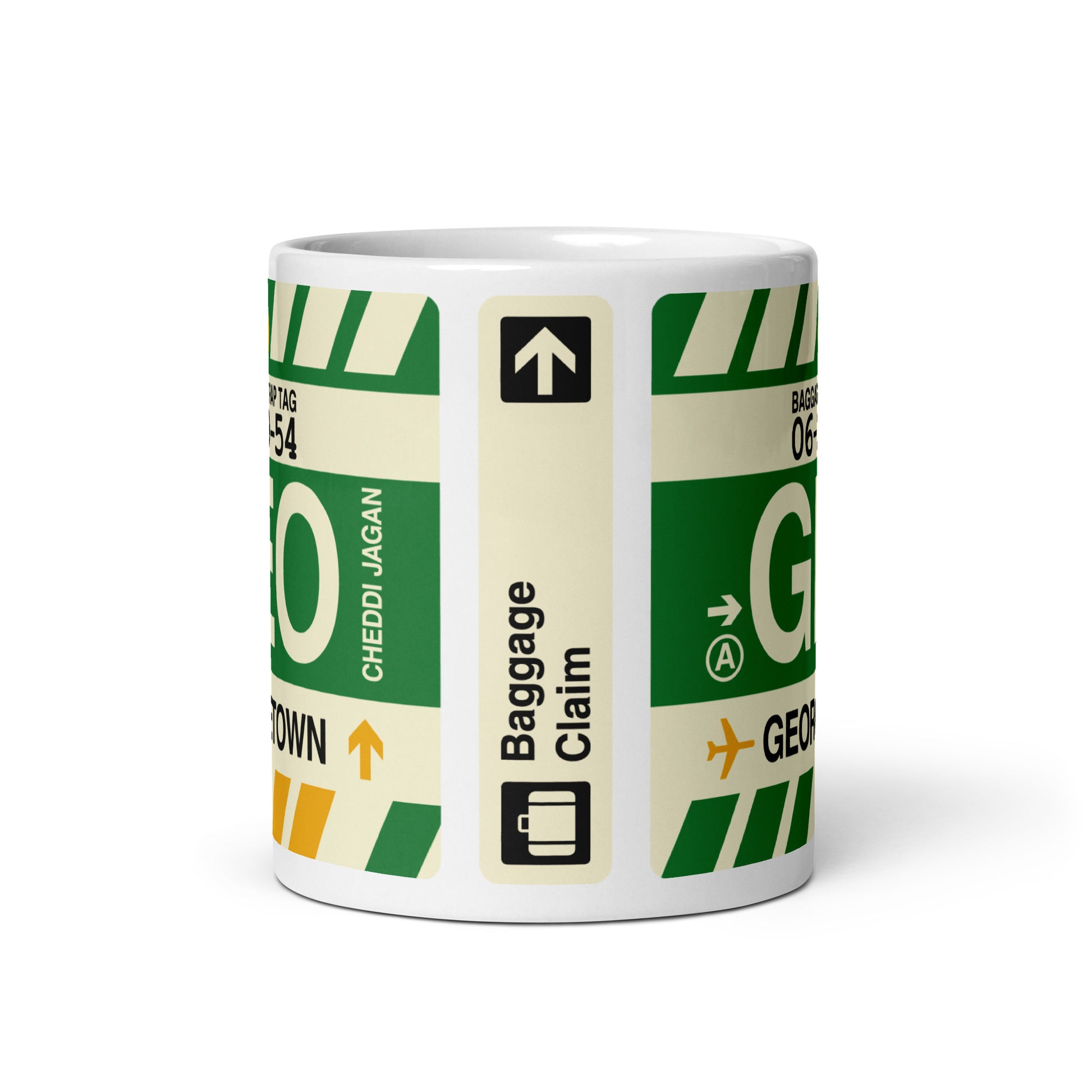 Travel-Themed Coffee Mug • GEO Georgetown • YHM Designs - Image 02