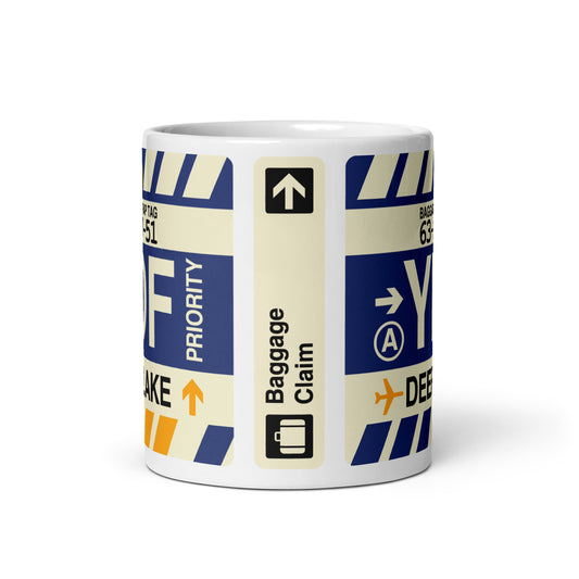 Travel-Themed Coffee Mug • YDF Deer Lake • YHM Designs - Image 02