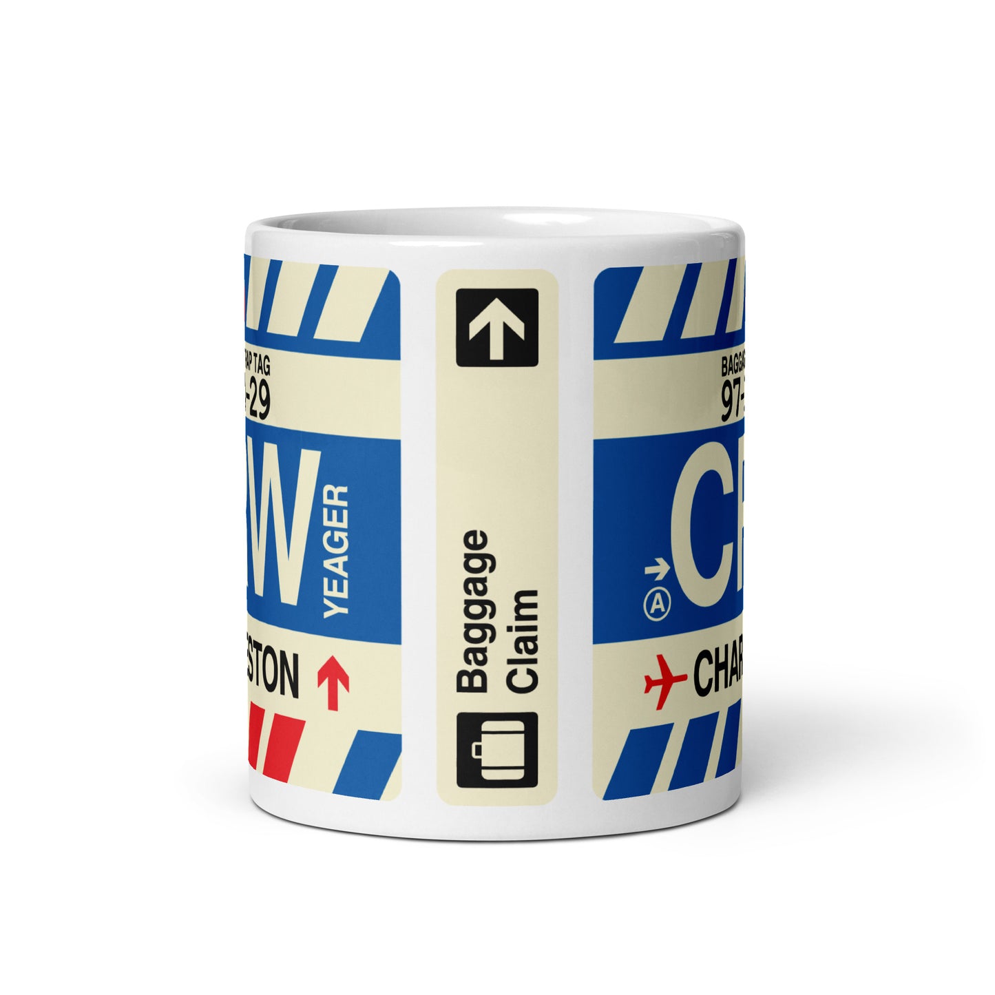 Travel Gift Coffee Mug • CRW Charleston • YHM Designs - Image 02