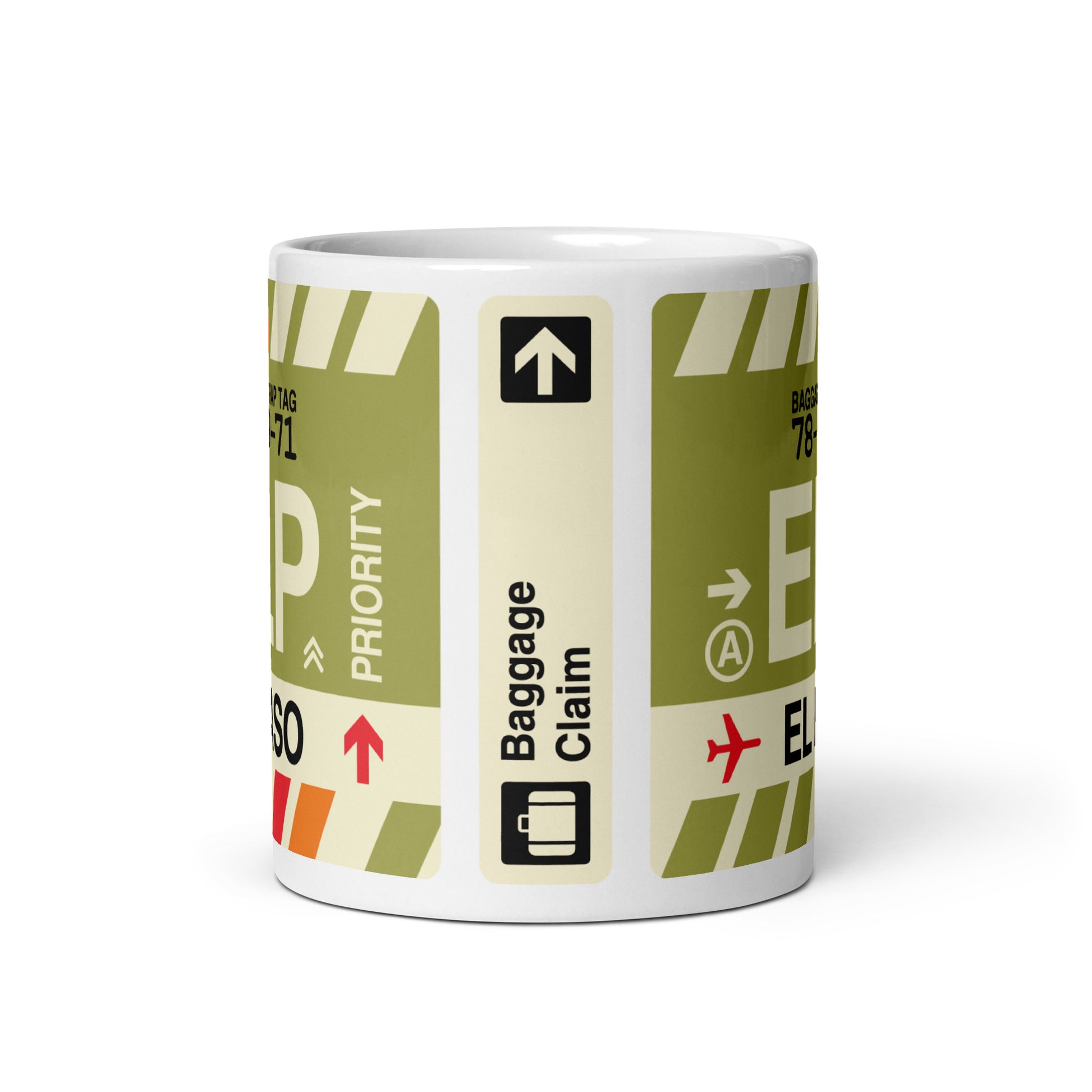 Travel Gift Coffee Mug • ELP El Paso • YHM Designs - Image 02