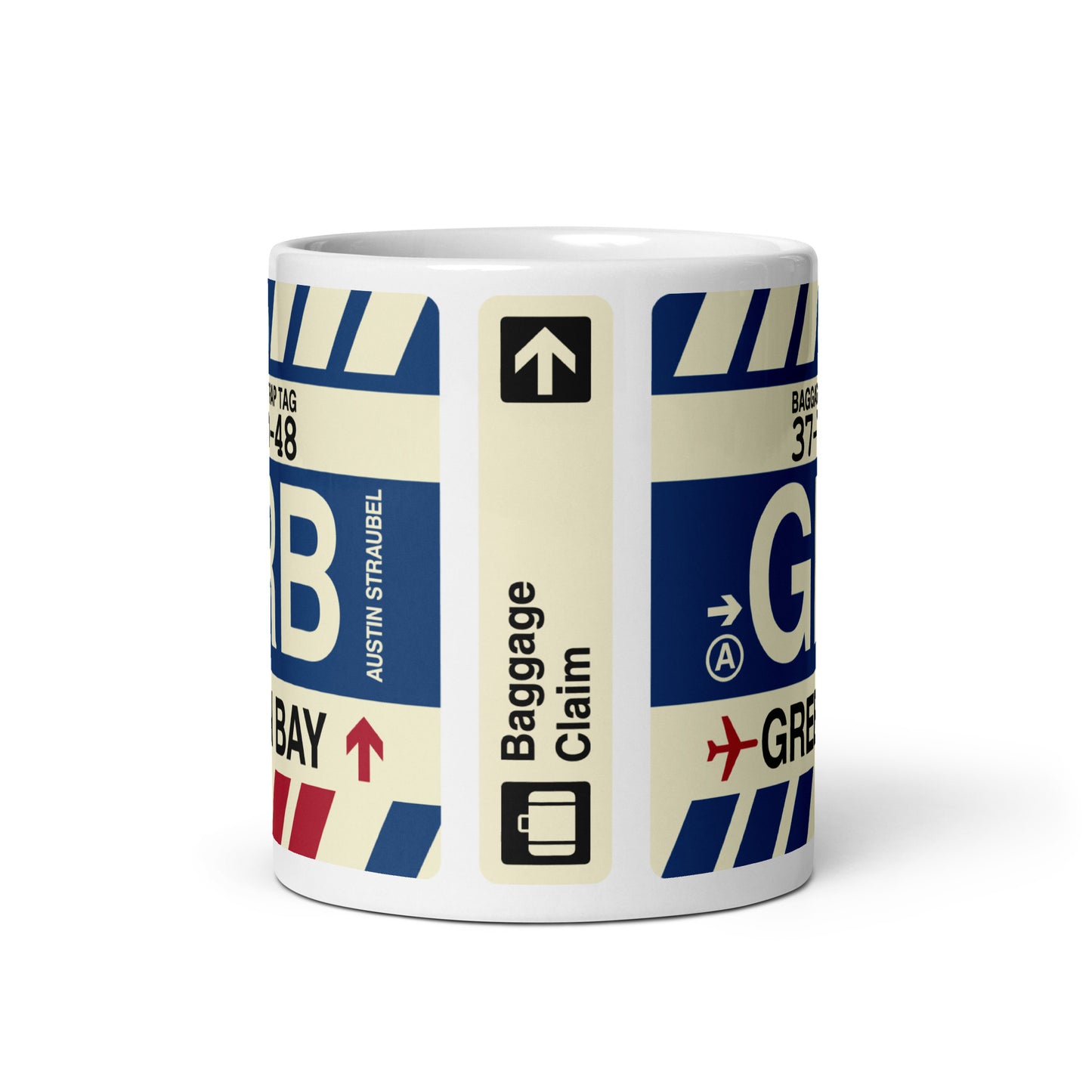 Travel Gift Coffee Mug • GRB Green Bay • YHM Designs - Image 02