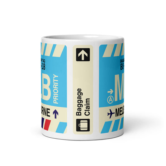 Travel Gift Coffee Mug • MLB Melbourne • YHM Designs - Image 02