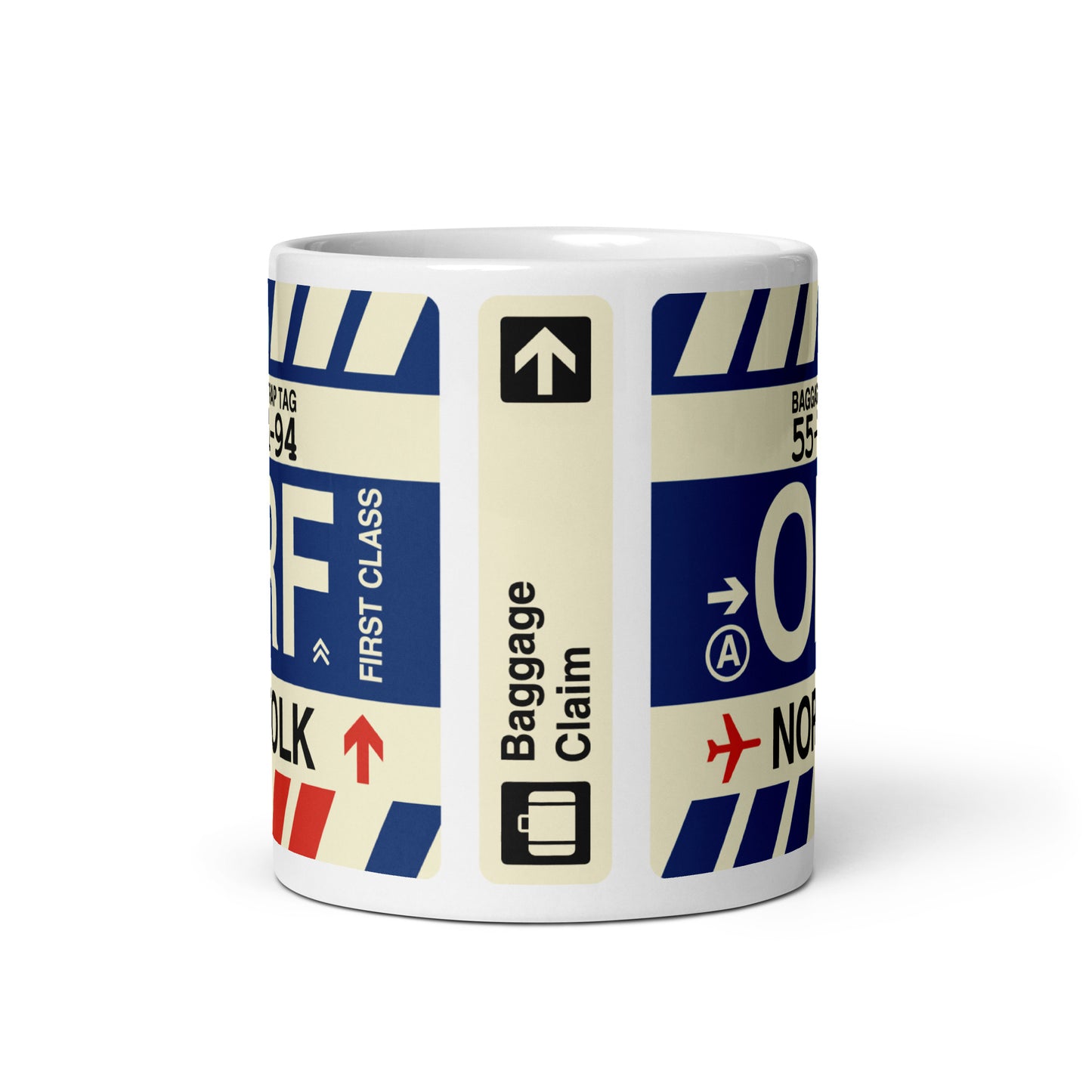 Travel-Themed Coffee Mug • ORF Norfolk • YHM Designs - Image 02