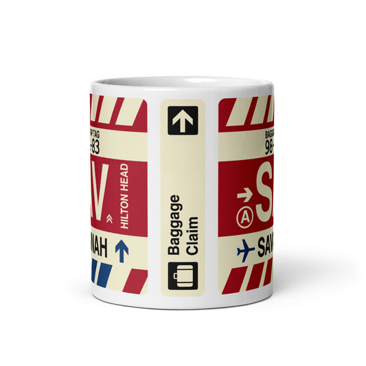 Travel Gift Coffee Mug • SAV Savannah • YHM Designs - Image 02
