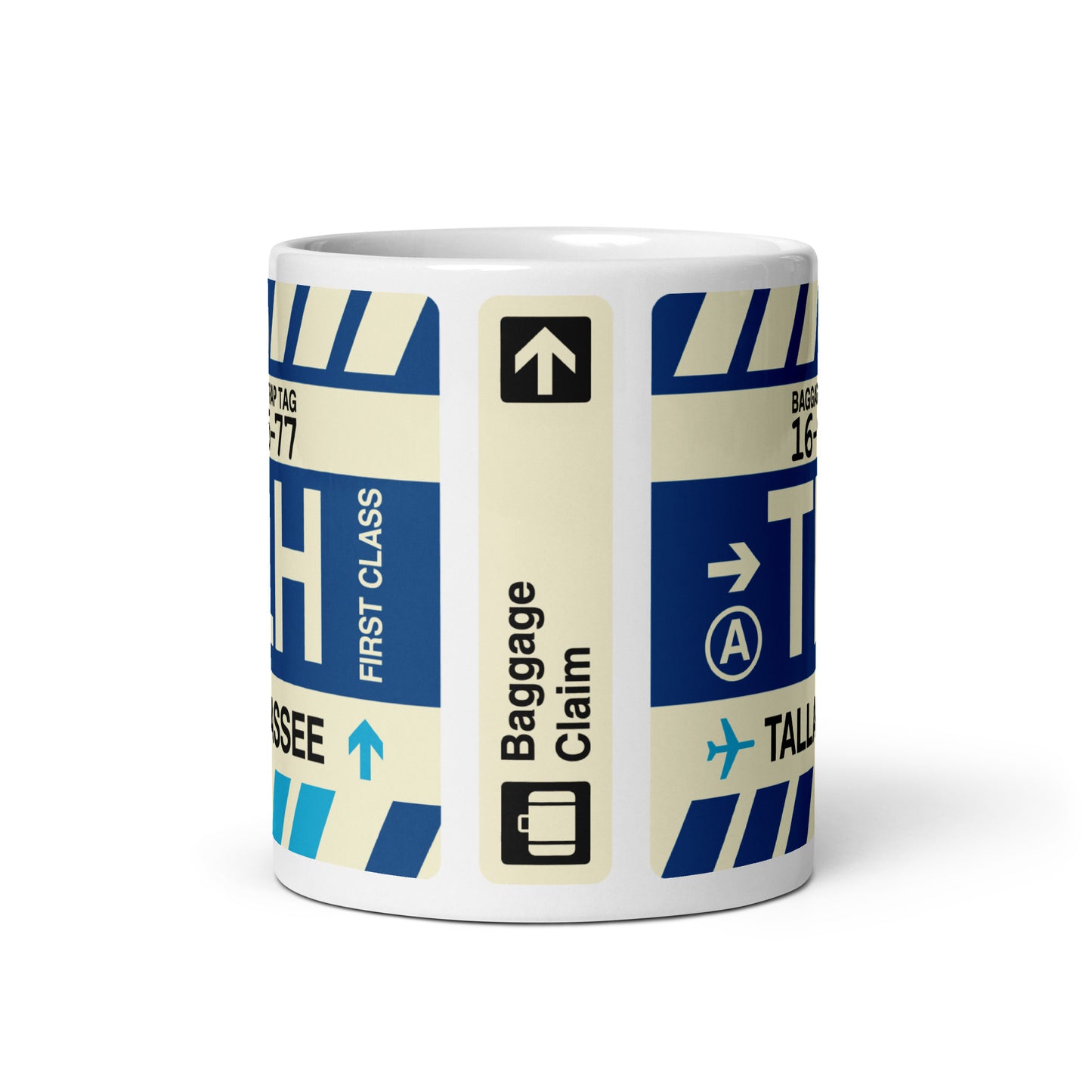 Travel-Themed Coffee Mug • TLH Tallahassee • YHM Designs - Image 02