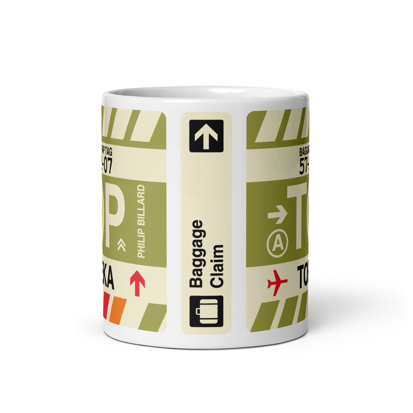 Travel Gift Coffee Mug • TOP Topeka • YHM Designs - Image 02