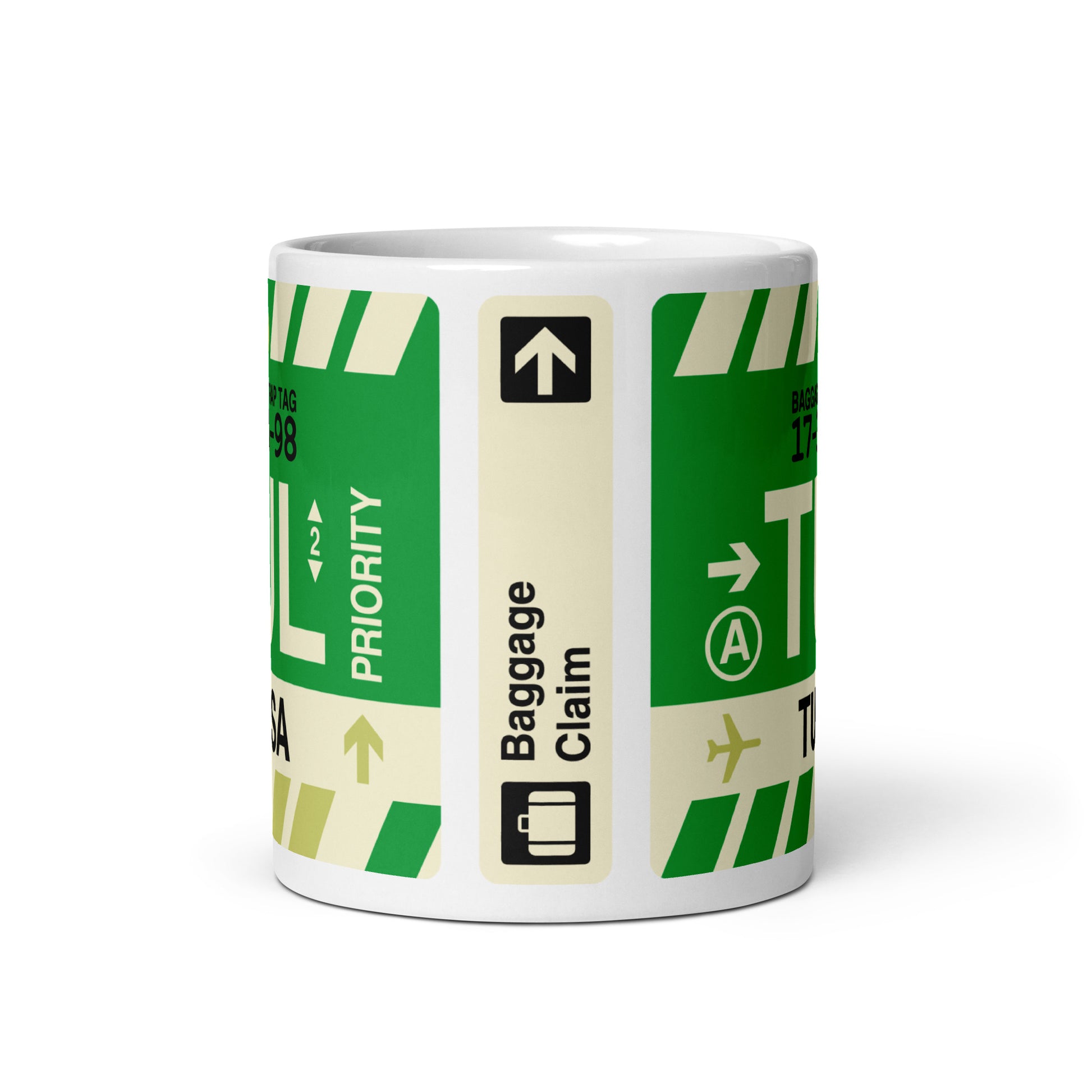 Travel Gift Coffee Mug • TUL Tulsa Souvenir • YHM Designs - Image 02