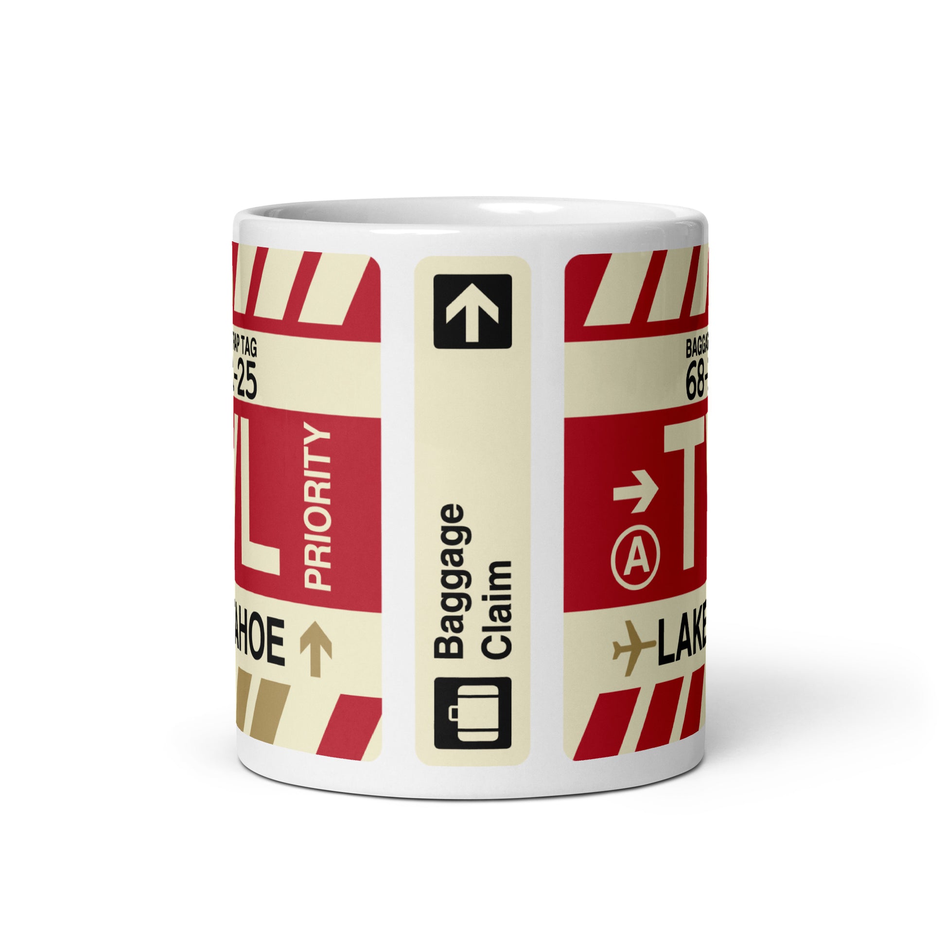 Travel Gift Coffee Mug • TVL Lake Tahoe Souvenir • YHM Designs - Image 02
