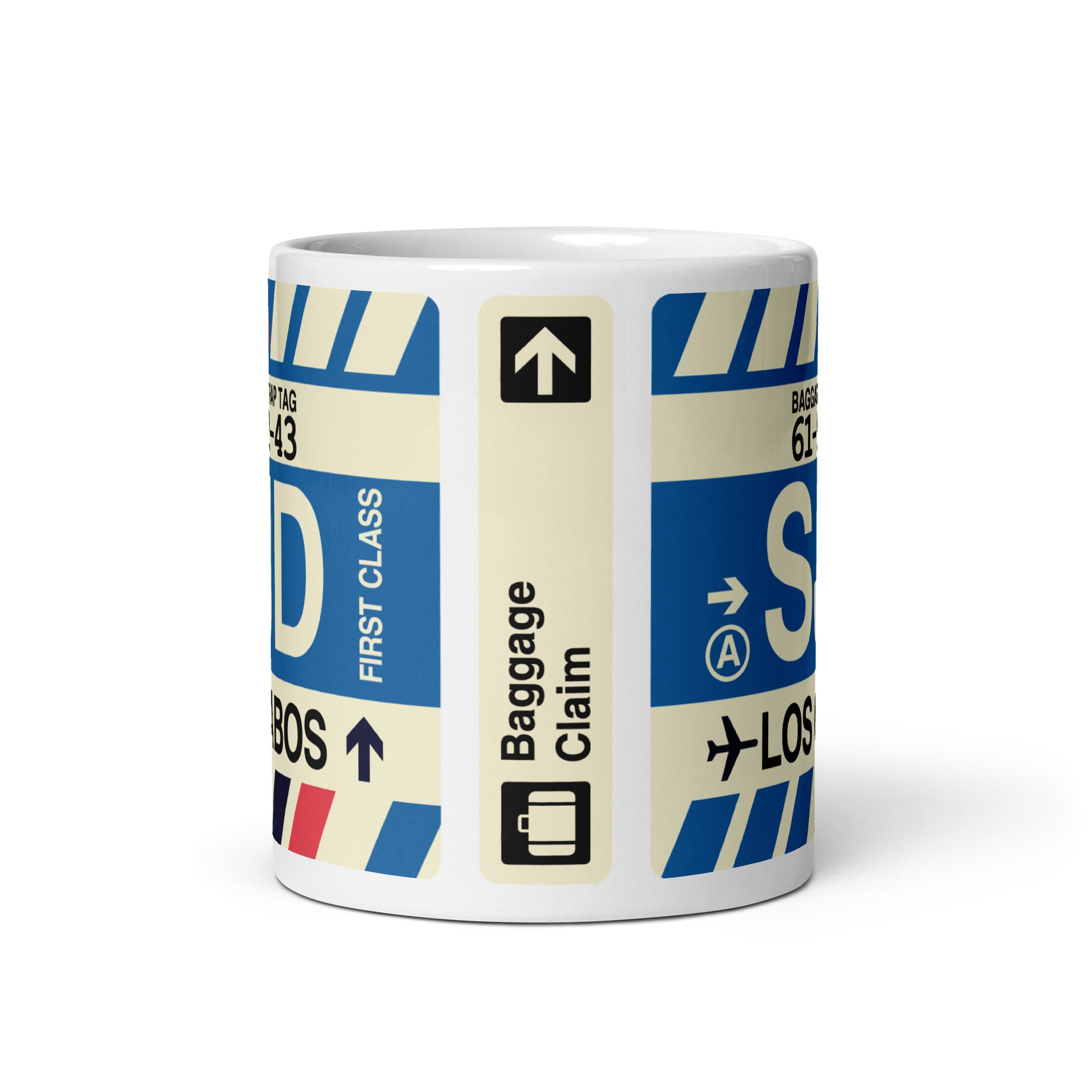 Travel-Themed Coffee Mug • SJD Los Cabos • YHM Designs - Image 02