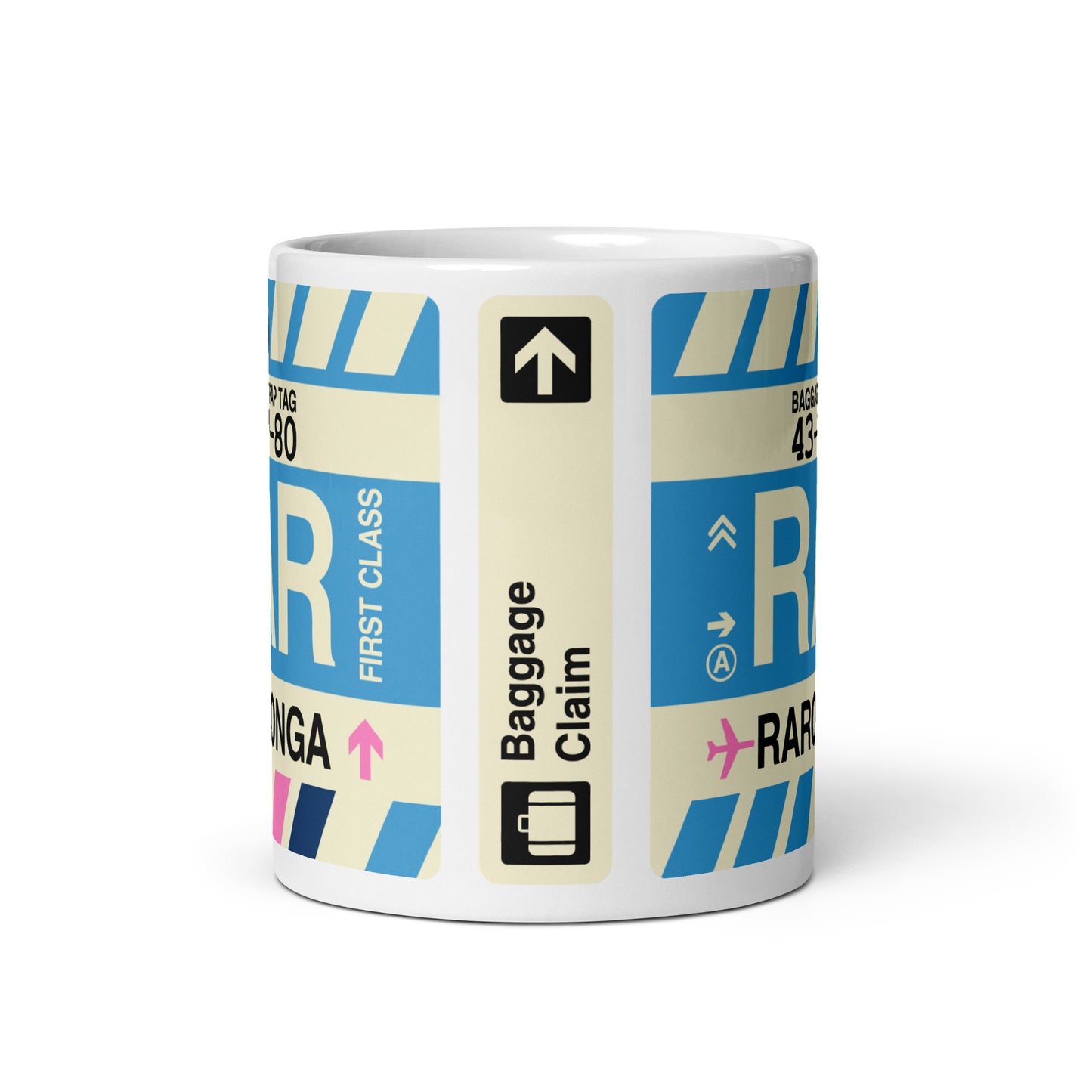 Travel Gift Coffee Mug • RAR Rarotonga • YHM Designs - Image 02