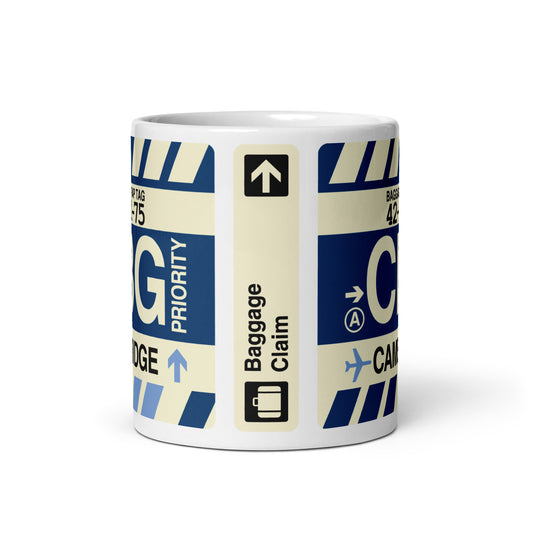 Travel Gift Coffee Mug • CBG Cambridge • YHM Designs - Image 03