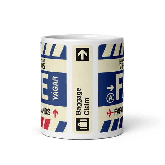 Travel Gift Coffee Mug • FAE Faroe Islands • YHM Designs - Image 03