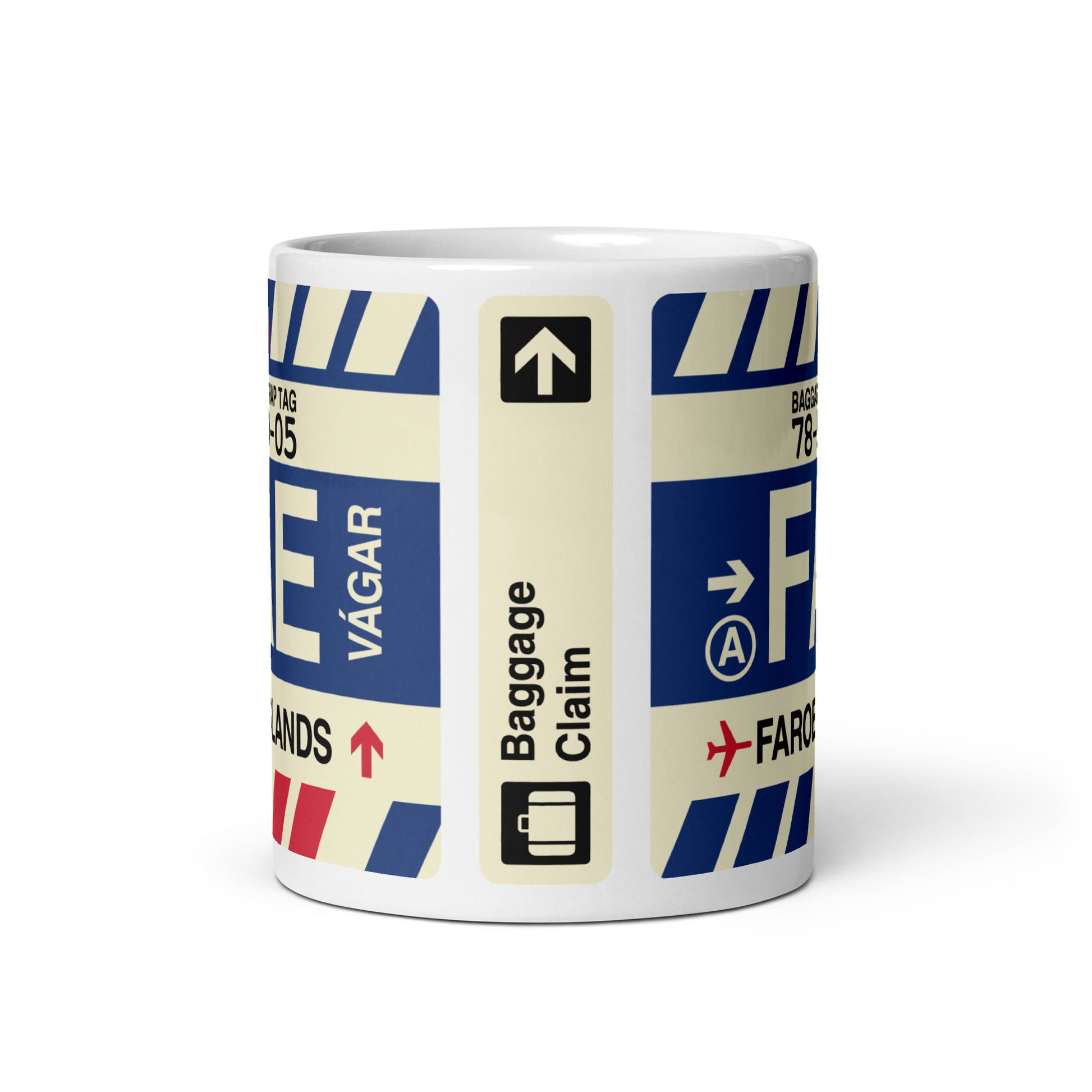 Travel Gift Coffee Mug • FAE Faroe Islands Souvenir • YHM Designs - Image 03