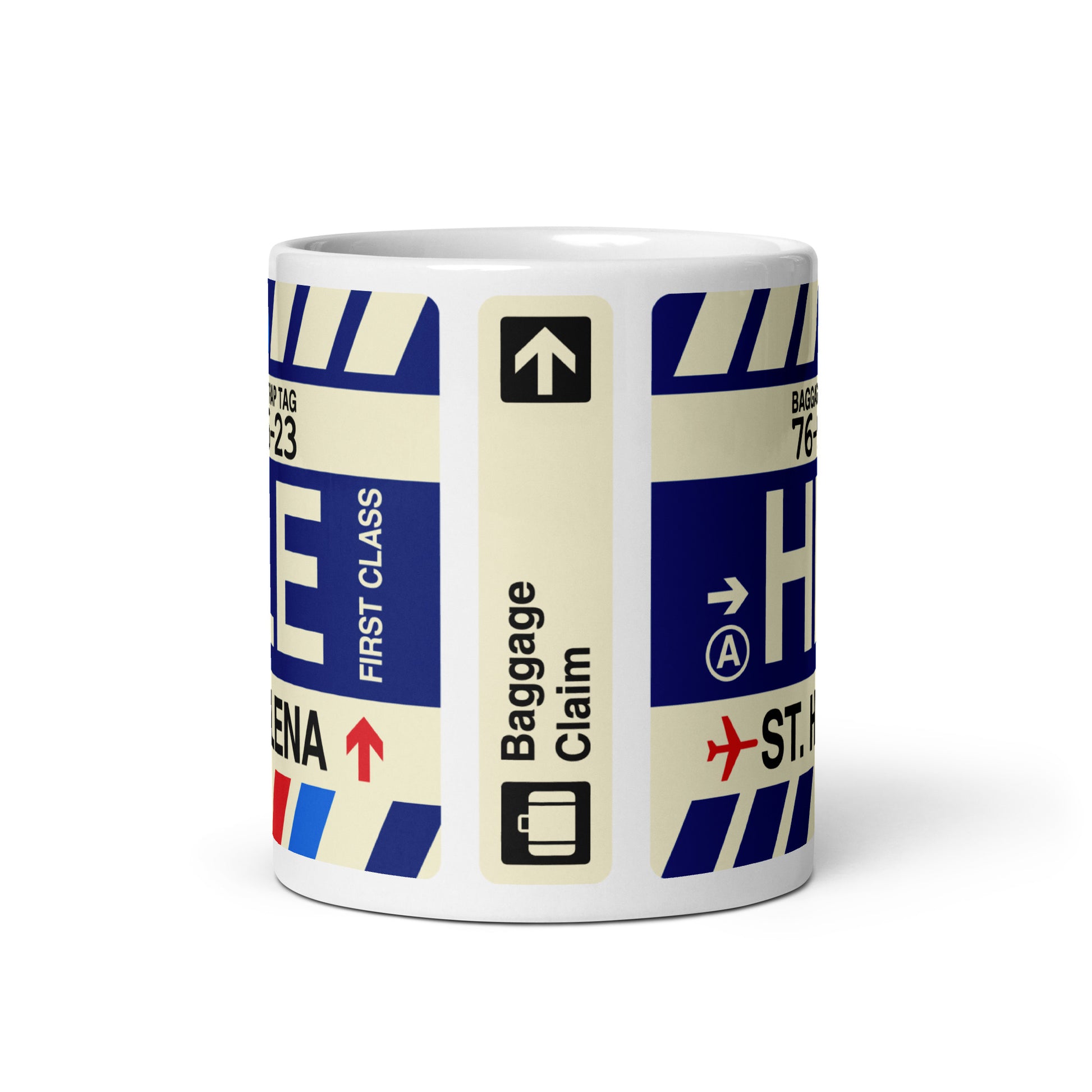 Travel Gift Coffee Mug • HLE St. Helena Souvenir • YHM Designs - Image 03