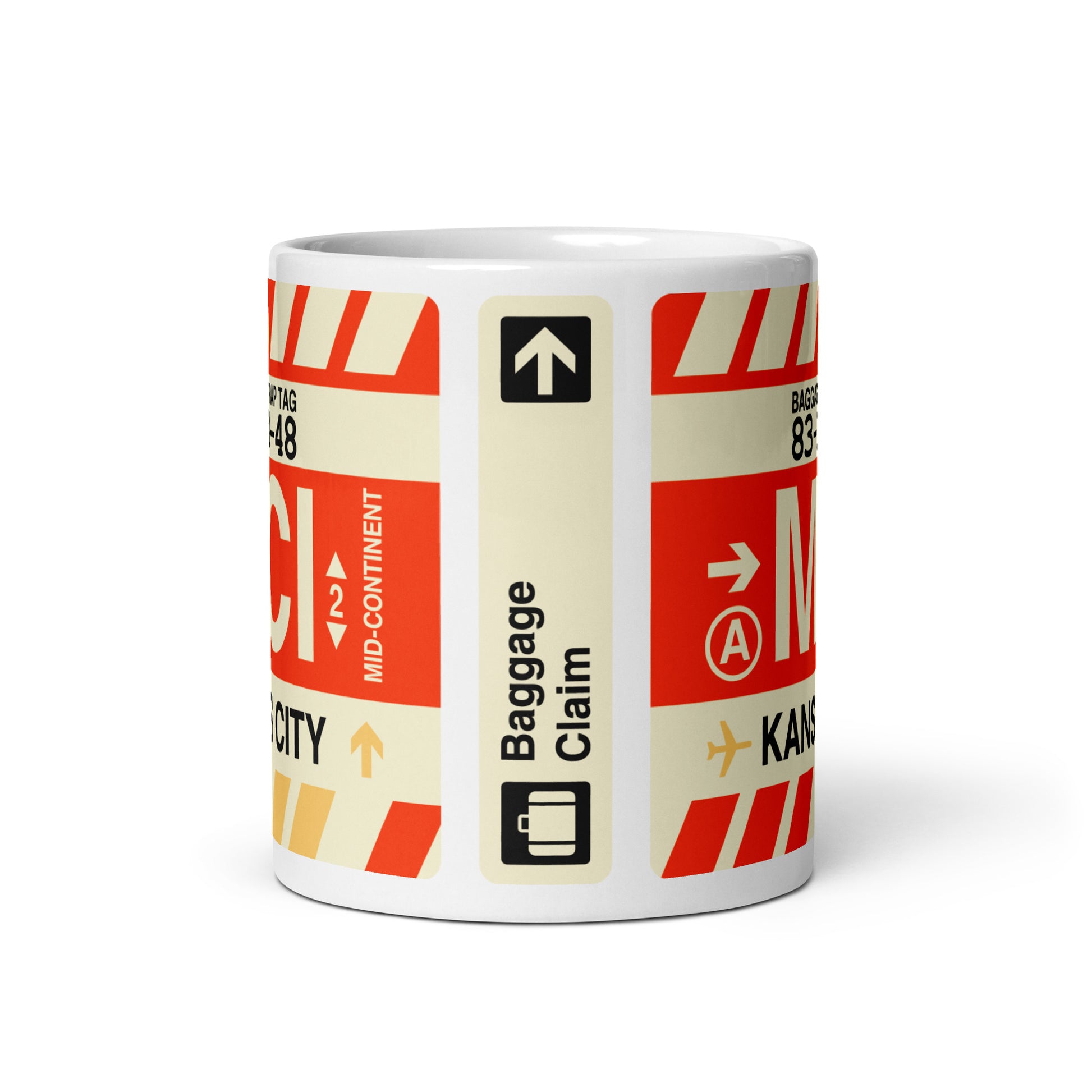 Travel Gift Coffee Mug • MCI Kansas City • YHM Designs - Image 03