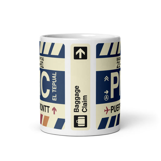 Travel Gift Coffee Mug • PMC Puerto Montt • YHM Designs - Image 03