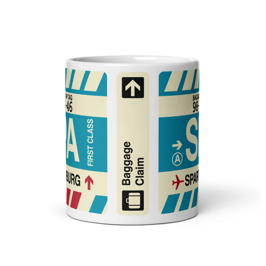 Travel Gift Coffee Mug • SPA Spartanburg • YHM Designs - Image 03