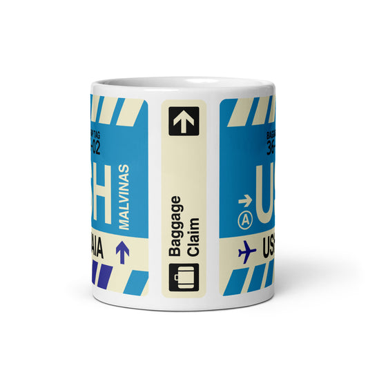 Travel Gift Coffee Mug • USH Ushuaia • YHM Designs - Image 03