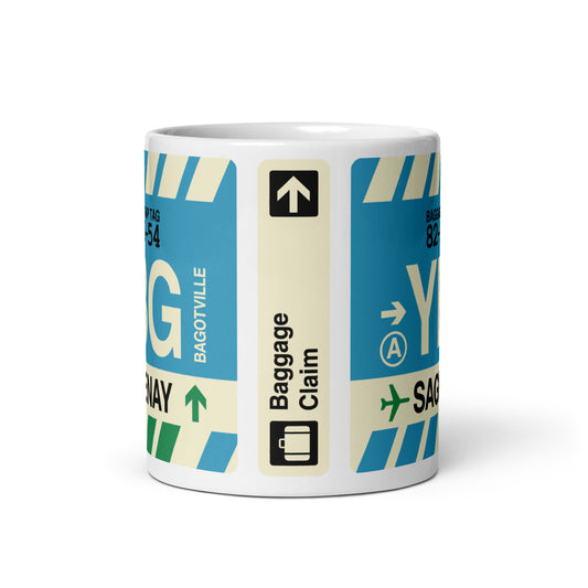 Travel-Themed Coffee Mug • YBG Saguenay • YHM Designs - Image 03