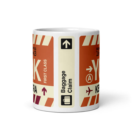 Travel Gift Coffee Mug • YQK Kenora • YHM Designs - Image 03