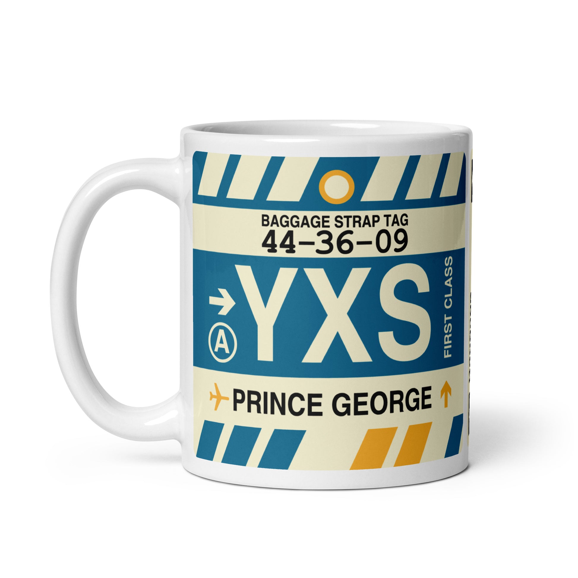 Travel-Themed Coffee Mug • YXS Prince George • YHM Designs - Image 03