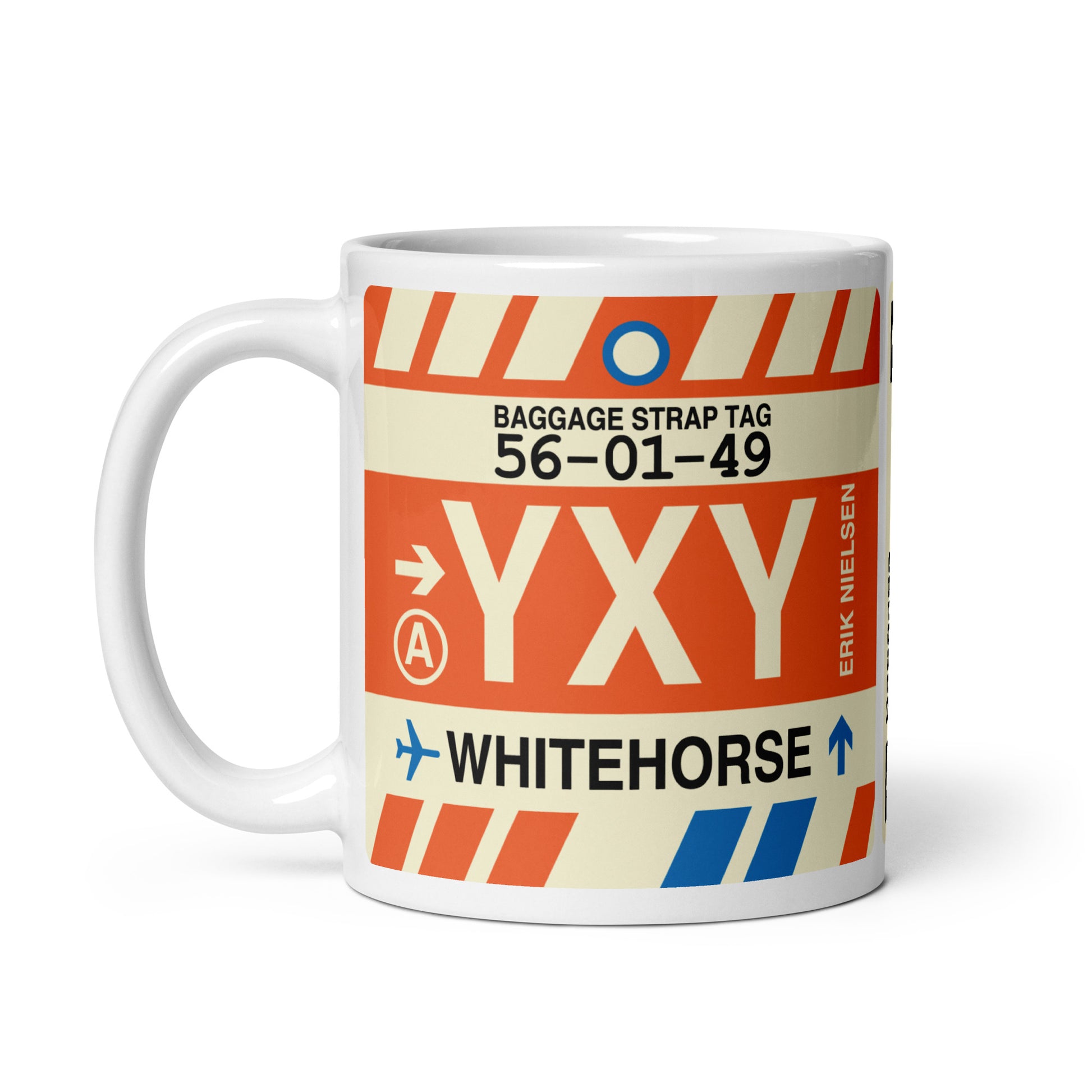 Travel-Themed Coffee Mug • YXY Whitehorse • YHM Designs - Image 03