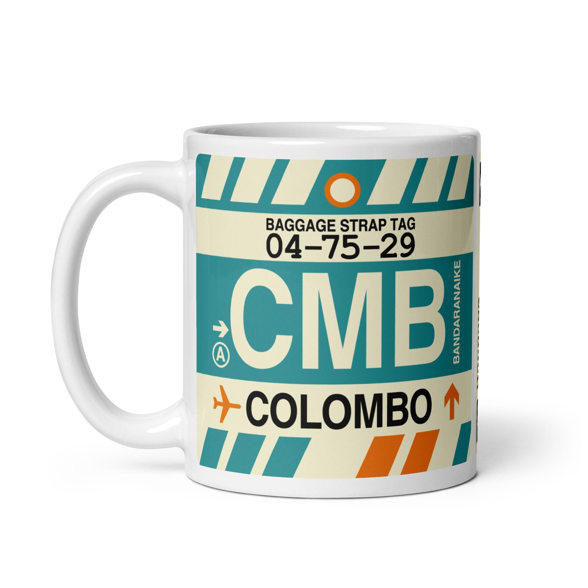 Travel Gift Coffee Mug • CMB Colombo • YHM Designs - Image 03