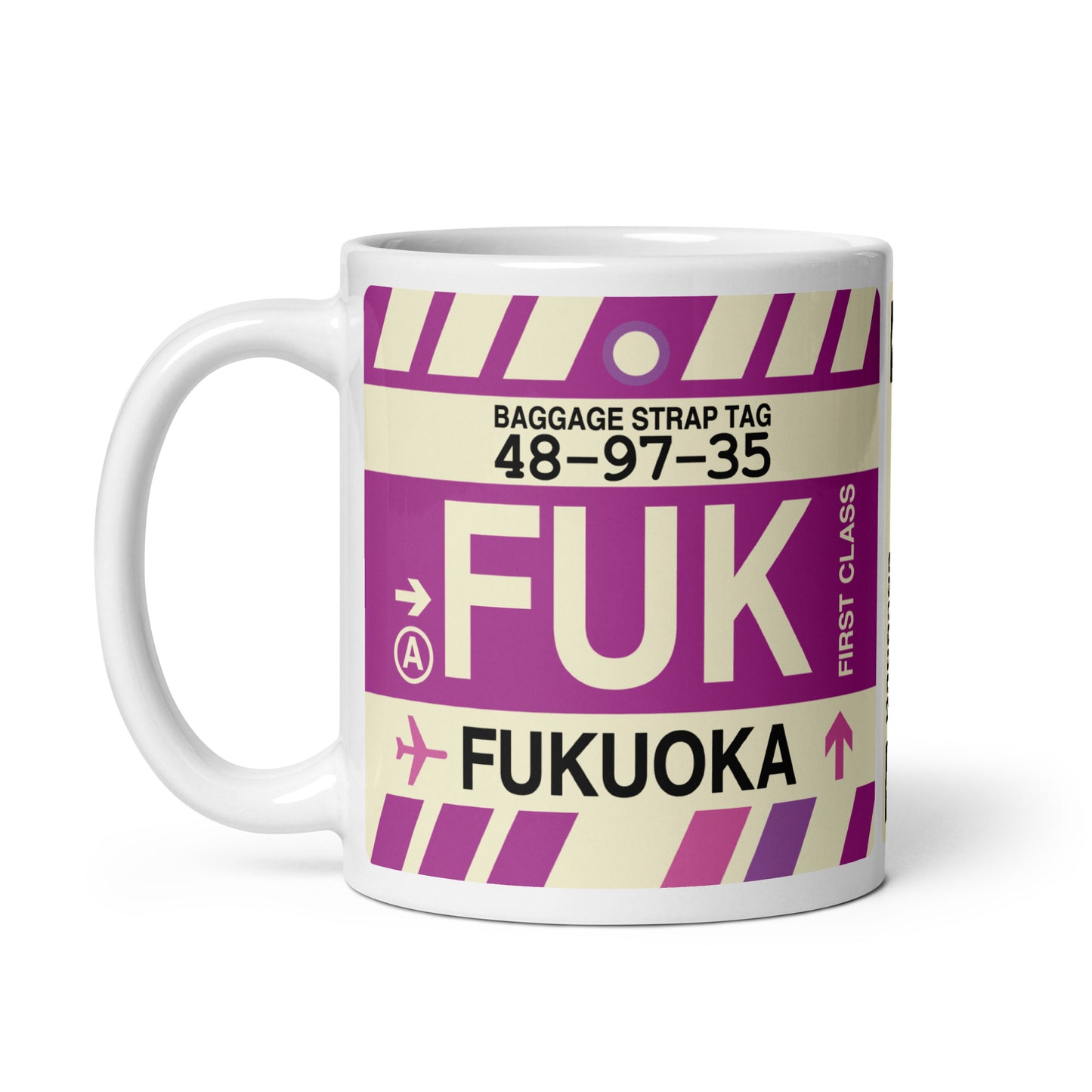 Travel Gift Coffee Mug • FUK Fukuoka Souvenir • YHM Designs - Image 03